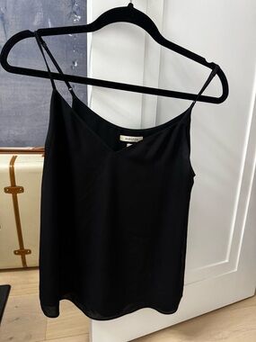 Babaton Black Spaghetti Strap Cami -XS